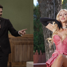 Andreea Bălan și George Burcea, surpriză după cinci ani de la divorț. Foștii soți, fotografiați împreună cu fiicele lor