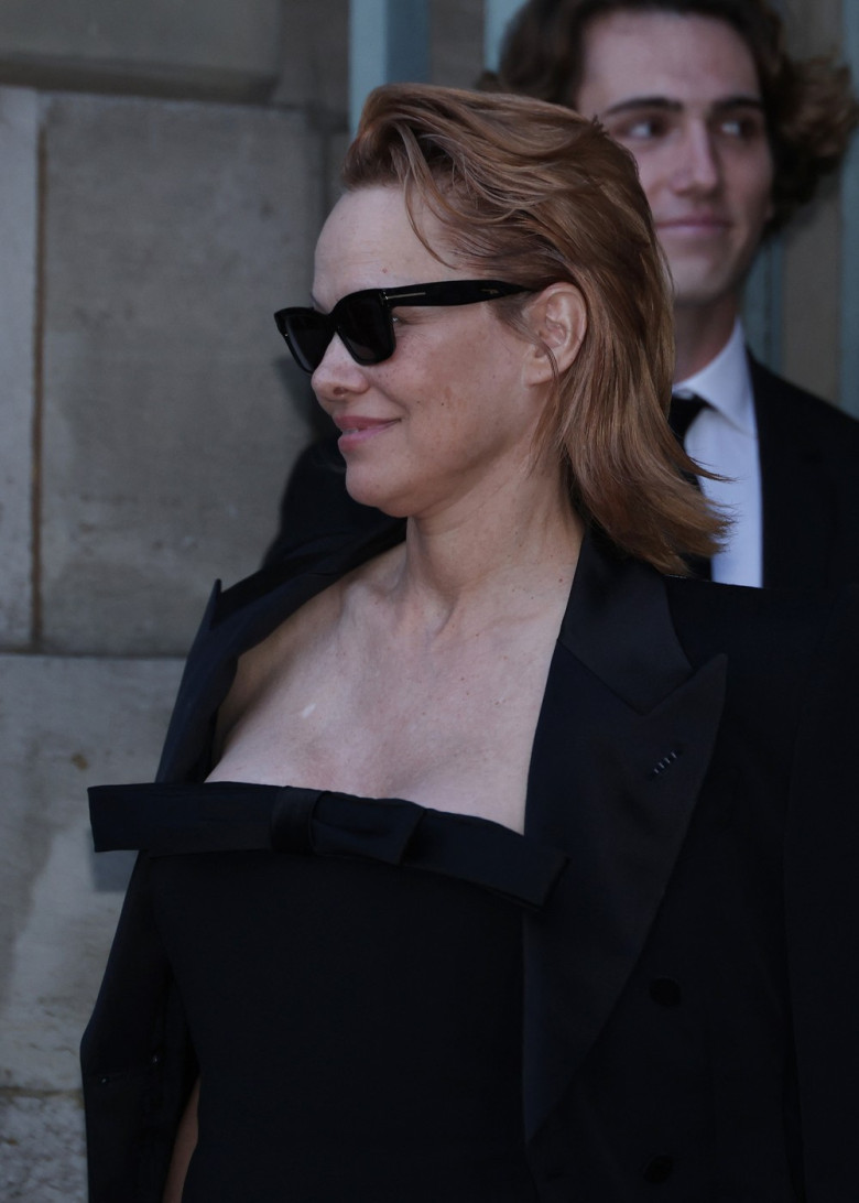 Arrivées au défilé Tom Ford Collection Femme Prêt-à-Porter Printemps/Eté 2026 lors de la Fashion Week de Paris (PFW)