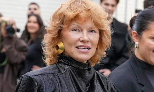 Arrivées au défilé Mugler Collection Femme Prêt-à-Porter Printemps/Eté 2026 lors de la Fashion Week de Paris (PFW)