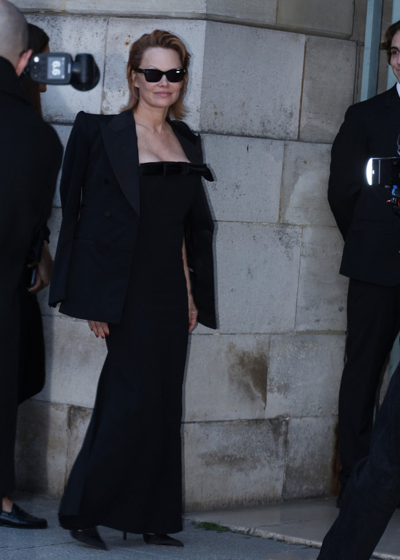 Arrivées au défilé Tom Ford Collection Femme Prêt-à-Porter Printemps/Eté 2026 lors de la Fashion Week de Paris (PFW)