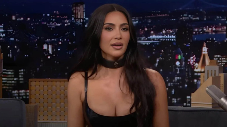 Kim Kardashian appeared on The Tonight Show Starring Jimmy Fallon