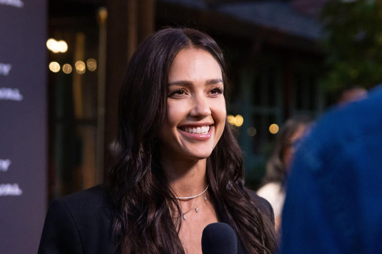 Mill Valley, USA. 03rd Oct, 2025. Jessica Alba attends the world premier screening of the Mind the Gap Creation Prize winning screening of the movie “Valentina” during the 48th Mill Valley Film Festival at the Outdoor Art Club on October 03, 2025 in Mill