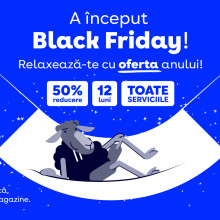 Black Friday simplifică alegerea: abonamentele DIGI au preț redus cu 50% timp de un an