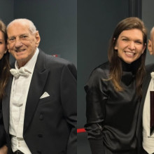 Simona Halep a fost emoționată pana la lacrimi de momentul lui Gheorghe Zamfir la concertul lui André Rieu. „Respect și admirație fără margini!”