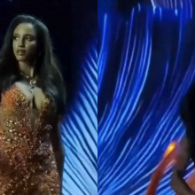 (VIDEO) Miss Jamaica a căzut de pe scenă la Miss Universe