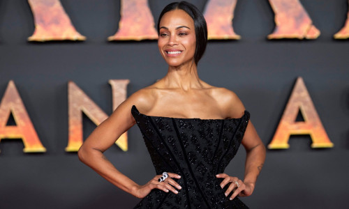 Paris, France. 05th Dec, 2025. Zoe Saldana attends the 