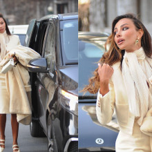 Mădălina Ghenea a fost surprinsă la tribunalul din Milano. Vedeta cere 5 milioane de euro despăgubiri în procesul cu presupusa hărţuitoare