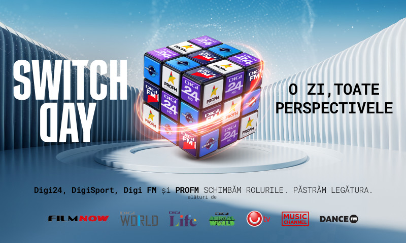 O zi, toate perspectivele: figurile emblematice ale Digi24, DigiSport, Digi FM și PRO FM fac schimb de microfoane pe 29 ianuarie