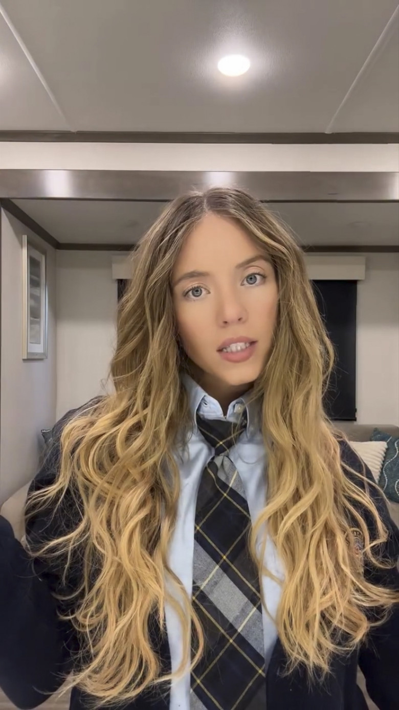 Sydney Sweeney on social media