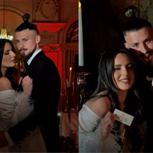 Radu Drăgușin s-a căsătorit cu Ioana Stan. Primele imagini de la nunta fotbalistului au apărut în mediul online