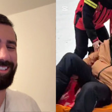 Andrei Stoica a fost dus de urgență la spital după o căzătură la schi. „Realitatea m-a pus la sol”