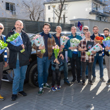 La început de martie, caravana Digi FM a răspândit zâmbete și culoare în centrul Capitalei 