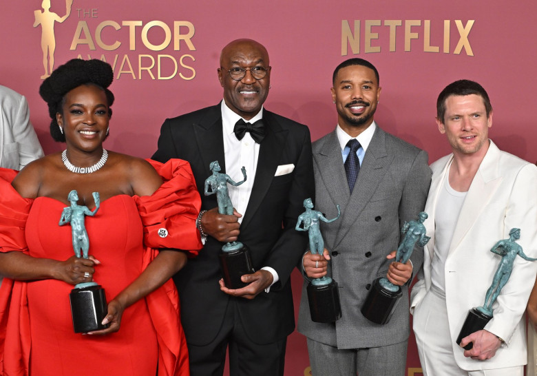 32nd Annual Actor Awards, Press Room, Shrine Auditorium, Los Angeles, California, USA - 01 Mar 2026