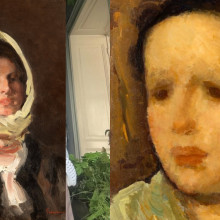 Un tablou de Nicolae Grigorescu a fost vândut la un preț record la o licitație. „Ţărăncuţă din Rucăr” a depășit de aproape trei ori estimarea