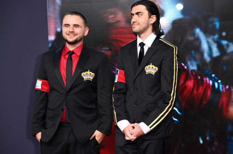 Prince Jackson und Bigi Jackson bei der Premiere des Kinofilms 'Michael' in der Uber Eats Music Hall. Berlin, 10.04.2026