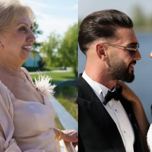 Cum a apărut mama lui Dorian Popa la nunta artistului. Imaginile cu „Mamișor” și nora ei au devenit virale
