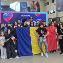 Alexandra Căpitănescu a plecat la Viena pentru Eurovision 2026. Artista va reprezenta România cu piesa „Choke Me”
