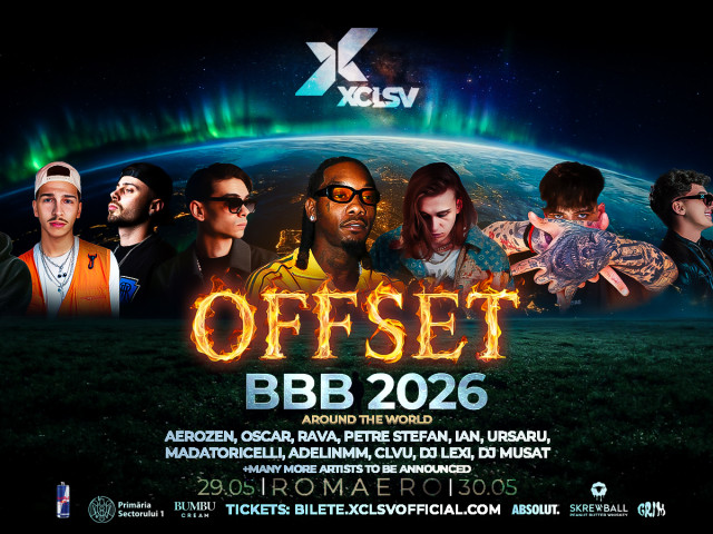 OFFSET vine în premieră la București: primul concert al