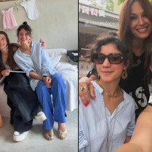 Laura Cosoi a organizat o petrecere înainte să nască a cincea fetiță. Adela Popescu și Anca Țurcașiu au fost alături de ea