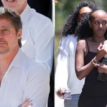 Fiica Angelinei Jolie și a lui Brad Pitt renunță la numele Pitt. Zahara este al treilea copil care face acest pas