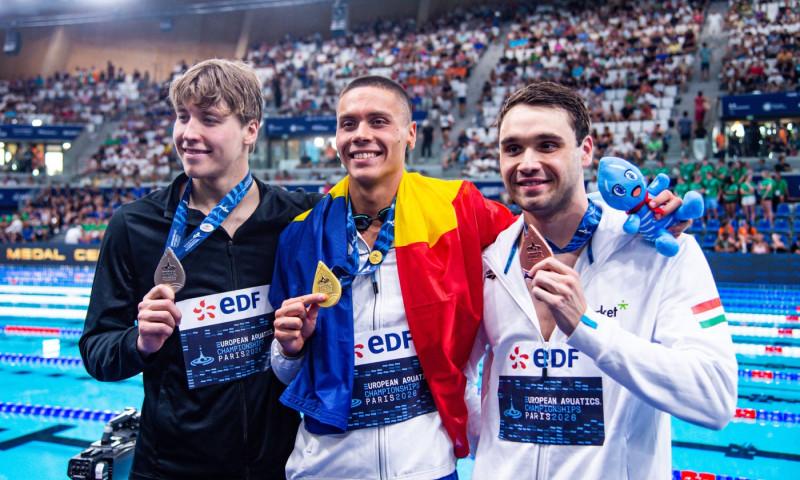 Les championnats d'Europe de natation 2026 au Centre aquatique olympique (Saint-Denis)