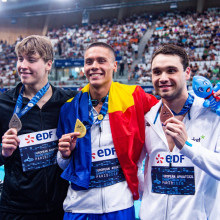 David Popovici a câștigat al treilea titlu european consecutiv la 100 m liber. „Am fost foarte aproape de recordul mondial”
