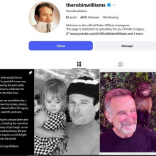 Copiii lui Robin Williams i-au reactivat contul de Instagram. Vor să combată imaginile și videoclipurile false create cu AI