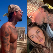 JO și-a confirmat noua relație în vacanță. Artista s-a afișat în ipostaze tandre alături de Adrian Marius