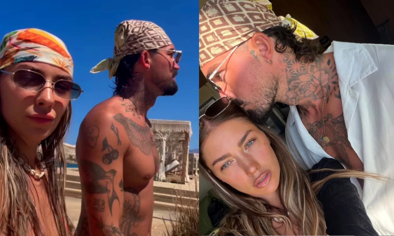JO și-a confirmat noua relație în vacanță. Artista s-a afișat în ipostaze tandre alături de Adrian Marius