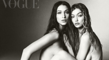 Revista VOGUE, criticată pentru pictorialul nud cu surorile Gigi şi Bella Hadid!