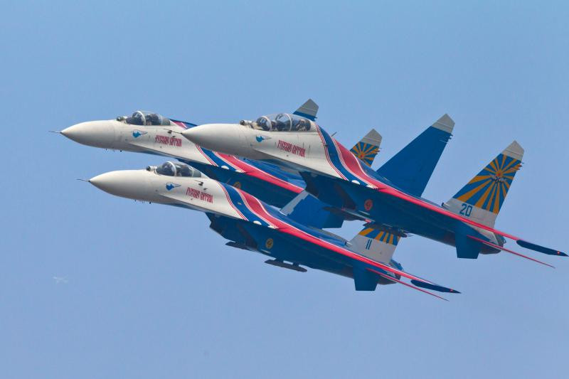 Avioane rusesti Su-27 Rusia aviatie - Guliver GettyImages