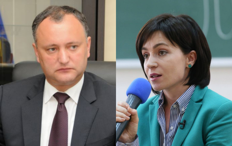 colaj igor dodon maia sandu