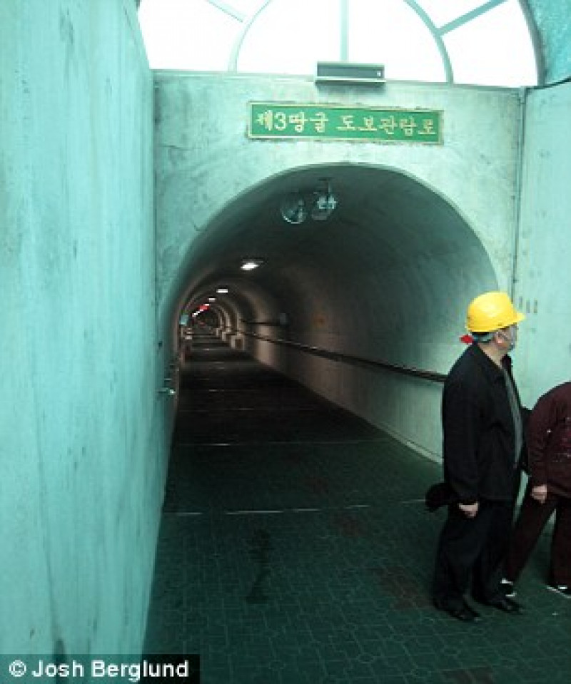 tunel coreea de nord