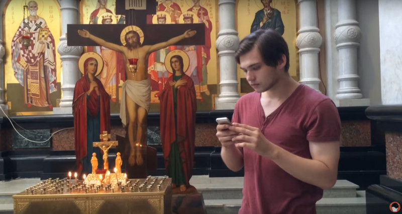 bloger rus pokemon biserica