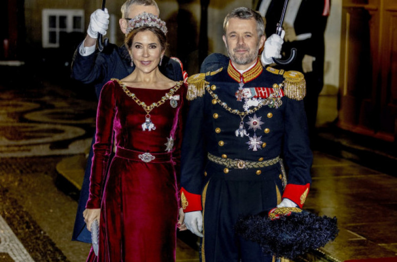 Danish Royal Family attends New Years reception Photo: Albert Nieboer / Netherlands OUT / Point de Vue OUT