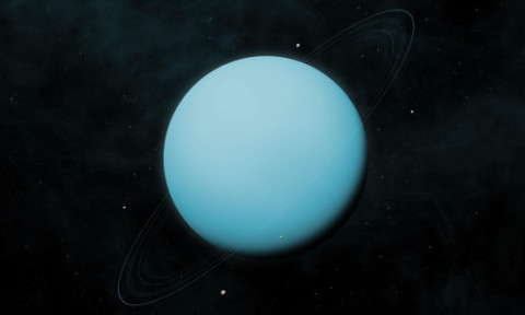 O lună a planetei Uranus, necunoscută anterior, descoperită cu ajutorul telescopului spaţial James Webb. „O istorie haotică”