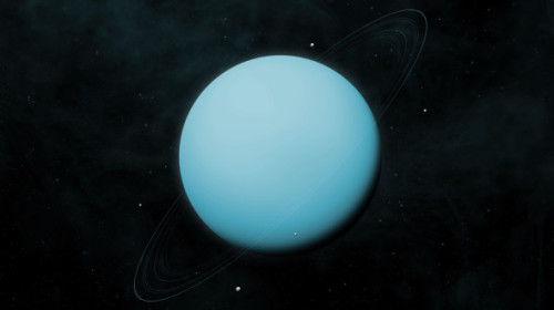 O lună a planetei Uranus, necunoscută anterior, descoperită cu ajutorul telescopului spaţial James Webb. „O istorie haotică”