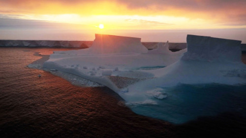 Un aisberg uriaş, format în urmă cu 39 de ani, se topeşte în largul Antarcticii: Va deveni de nerecunoscut curând. Apa este mult prea caldă