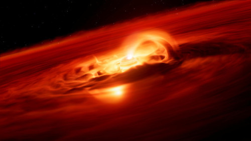O planetă solitară cu un apetit feroce, în spaţiul interstelar. Înghite până la 6 miliarde de tone de praf şi gaze cosmice pe secundă