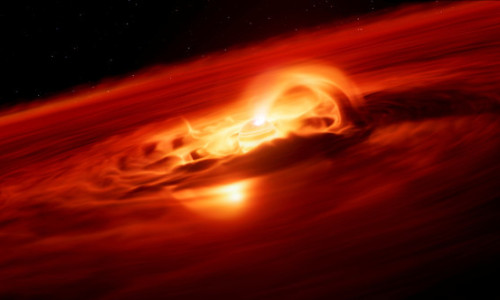 O planetă solitară cu un apetit feroce, în spaţiul interstelar. Înghite până la 6 miliarde de tone de praf şi gaze cosmice pe secundă