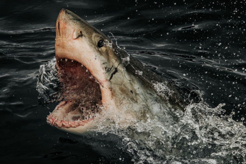 Cum arată un rechin înainte să-și atace prada/ Profimedia