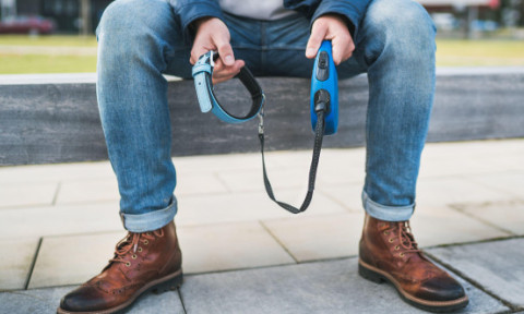 Reacția unei femei când și-a văzut vecinul dimineața la plimbare: „De ce mergi cu lesa goală?”