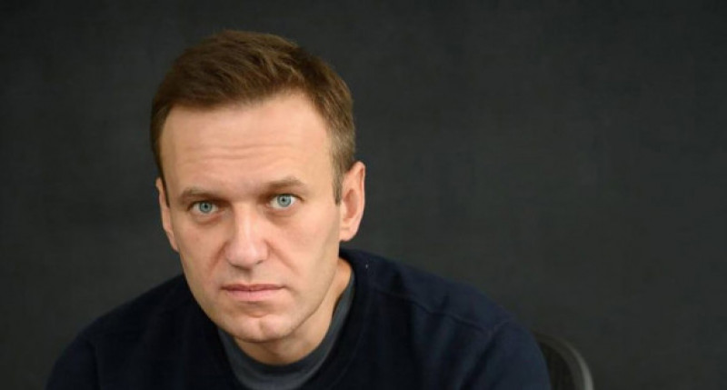 Jailed Russian opposition politician Alexei Navalny.