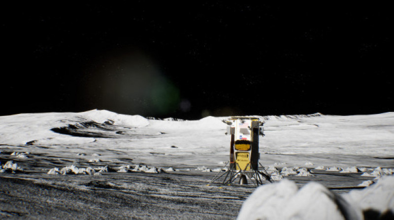 American Company Makes Historic Moon Landing
