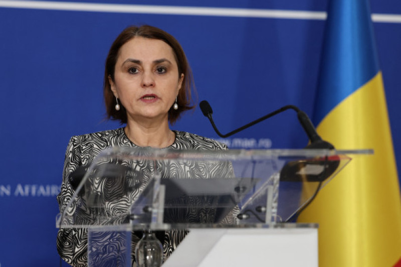 Hakan Fidan - Luminita Odobescu meeting in Bucharest