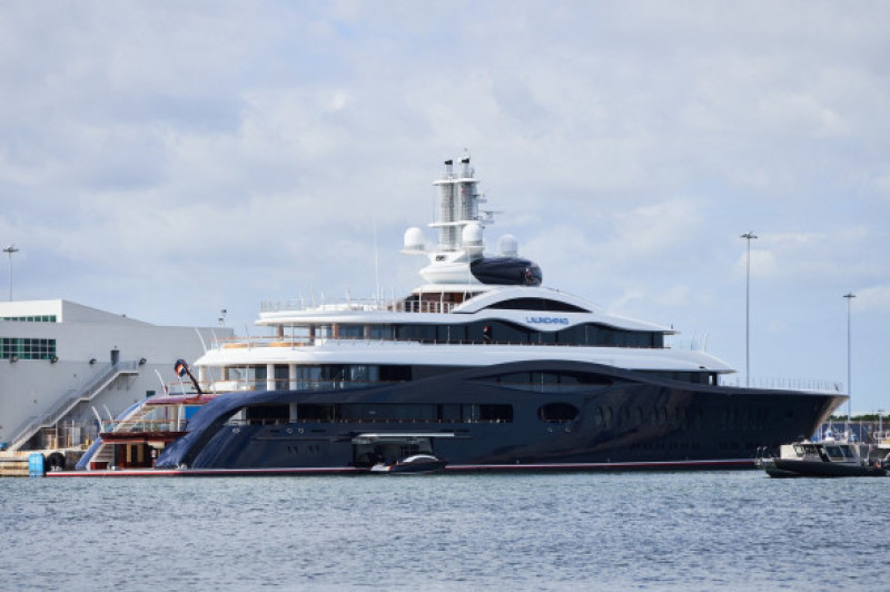 EXCLUSIVE: Mark Zuckerberg's flashy new $300M megayacht 'Launchpad' arrives in the US ahead of tech billionaire's 40th birthday