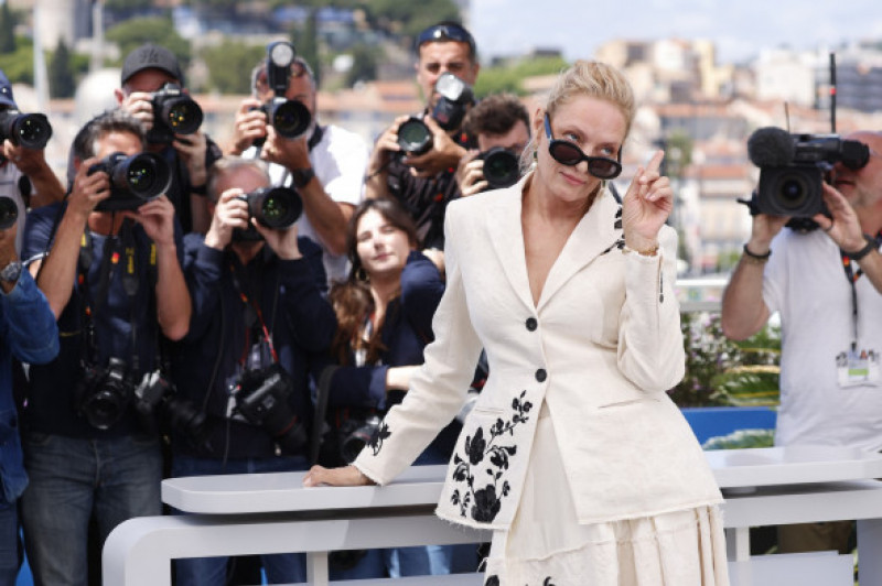 Uma Thurman - 77th Cannes Film Festival