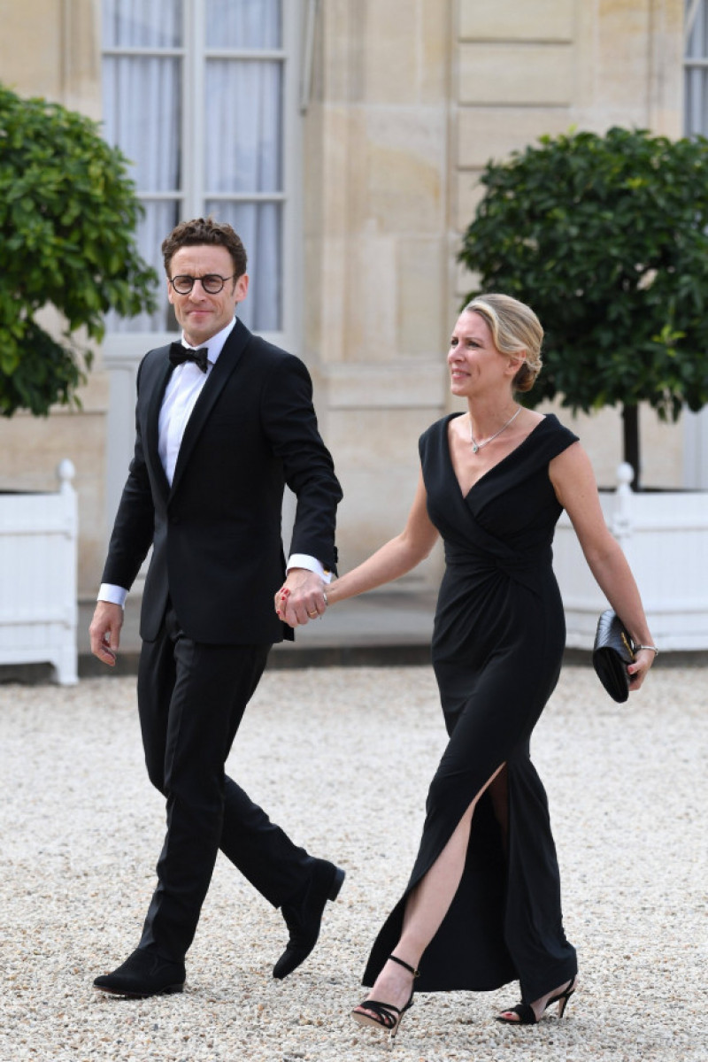 Laurent Macron și soția lui, Sabine