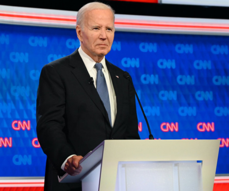 First 2024 Presidential Debate; Biden vs Trump at CNN Studios in Atlanta, Georgia, USA - 27 Jun 2024