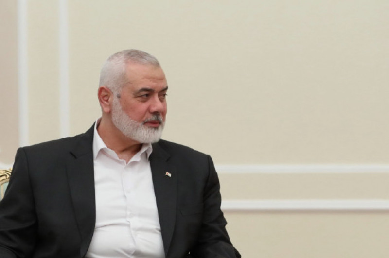 Leader of Palestinian Militant Group Hamas Ismail Haniyeh visits Tehran